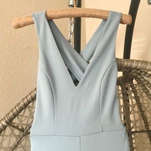 socialite crossback jumpsuit